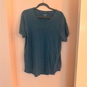 Old Navy Blue Relaxed Short Sleeve Tee